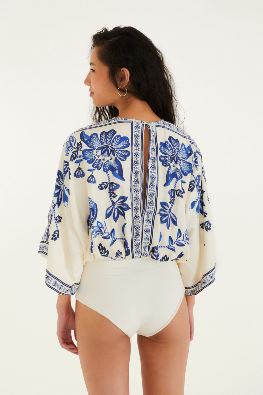 Body Feminino Estampado Coqueiro Tropical – Farm - Benui Store