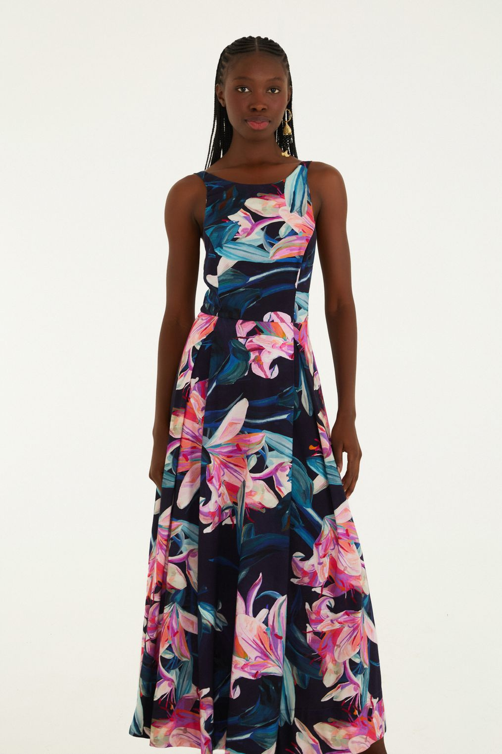 Vestido Cropped Feminino Estampado Lilia – Farm - Benui Store