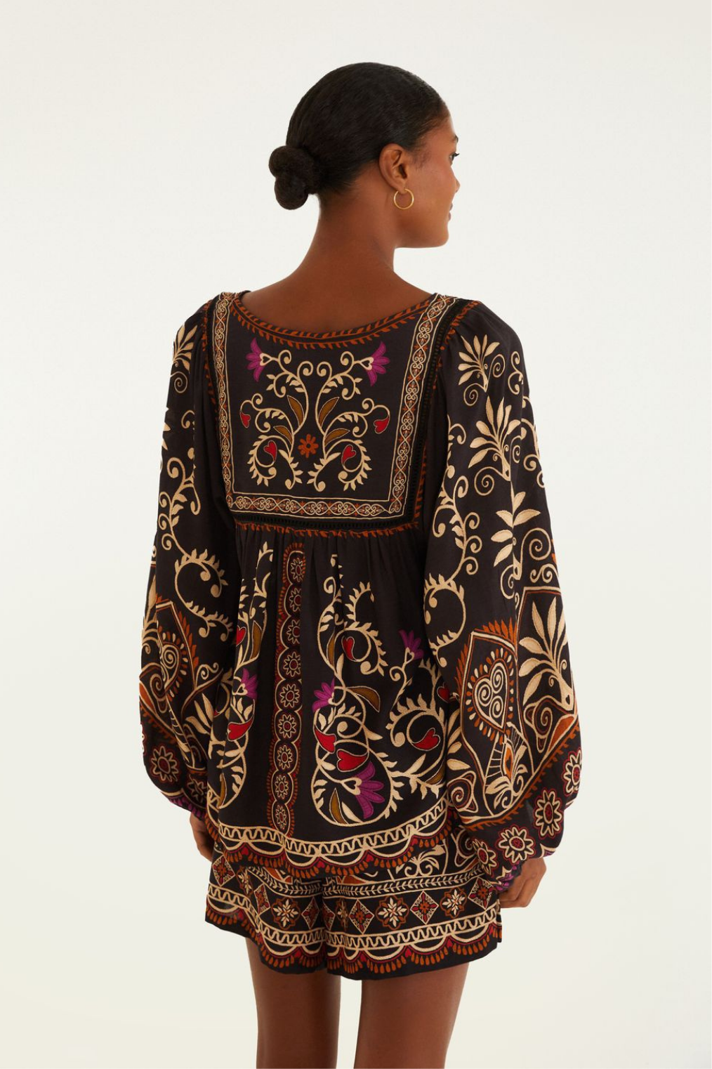 Bata Feminina Adriele 02 Estampada – Estilo Boho Sofisticado - Benui Store