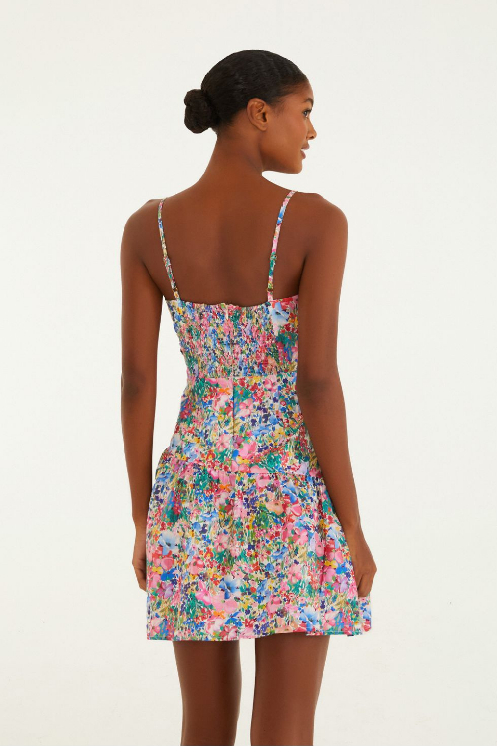 Vestido Curto Feminino Estampado Camponesa – Farm - Benui Store