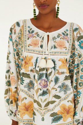 Bata Feminina Marcelle Estampada – Estilo Boho Elegante - Benui Store