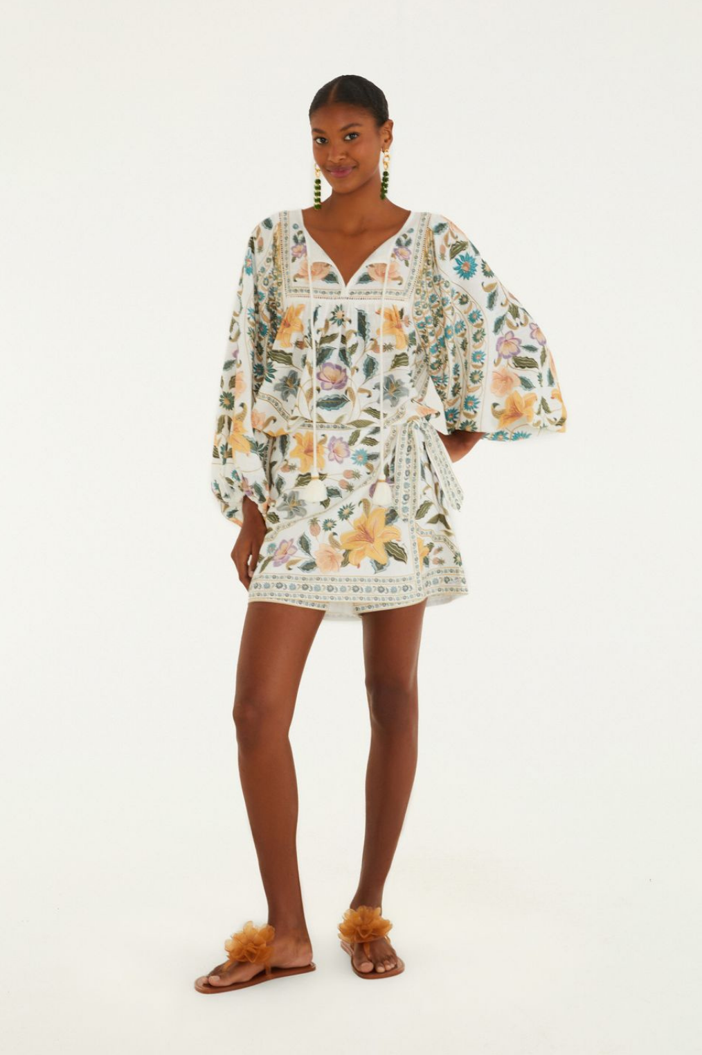 Bata Feminina Marcelle Estampada – Estilo Boho Elegante - Benui Store