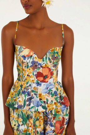 Blusa Feminina Camponesa Estampada – Leveza e Elegância Casual - Benui Store