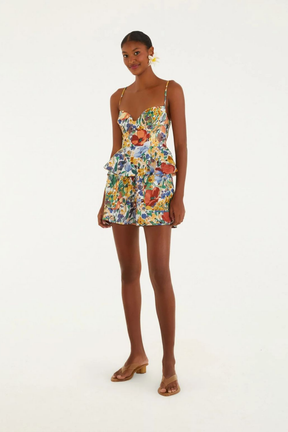 Blusa Feminina Camponesa Estampada – Leveza e Elegância Casual - Benui Store