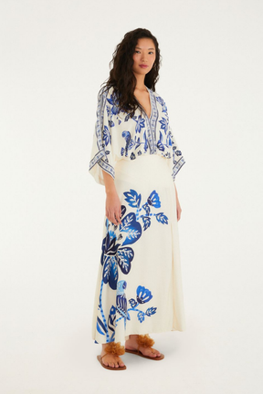 Body Feminino Estampado Coqueiro Tropical – Farm - Benui Store