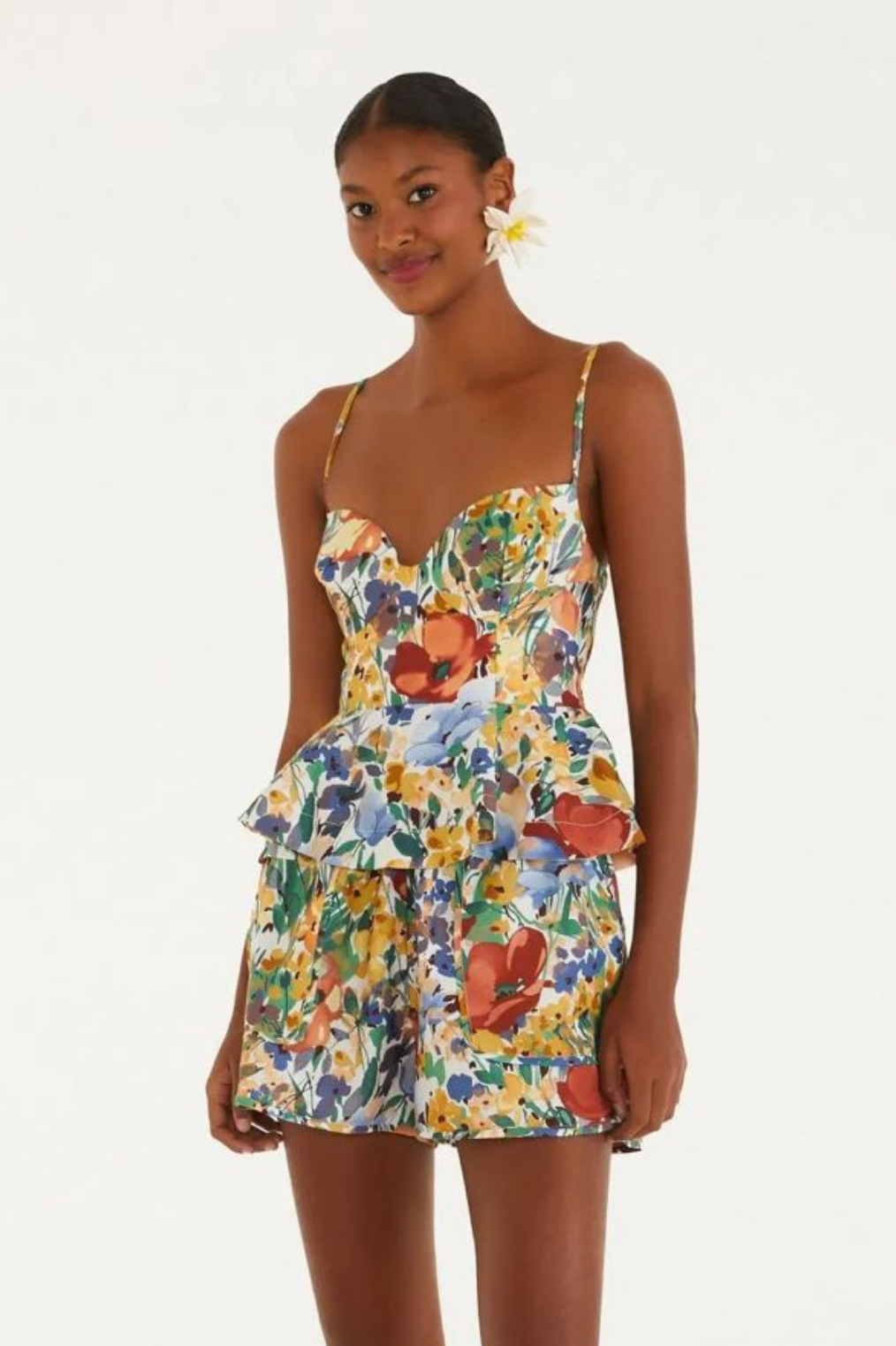 Short Feminino Estampado Camponesa – Farm - Benui Store