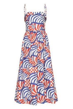 Vestido Cropped Feminino Concha Gráfica Estampado – Farm - Benui Store