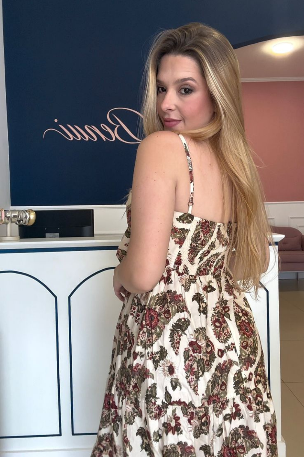 Vestido Marias Feminino Estampado Floral Raiana - Benui Store