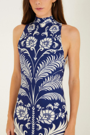 Vestido Midi Feminino Santorini – Farm - Benui Store