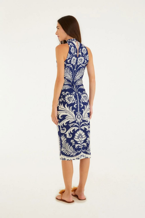 Vestido Midi Feminino Santorini – Farm - Benui Store