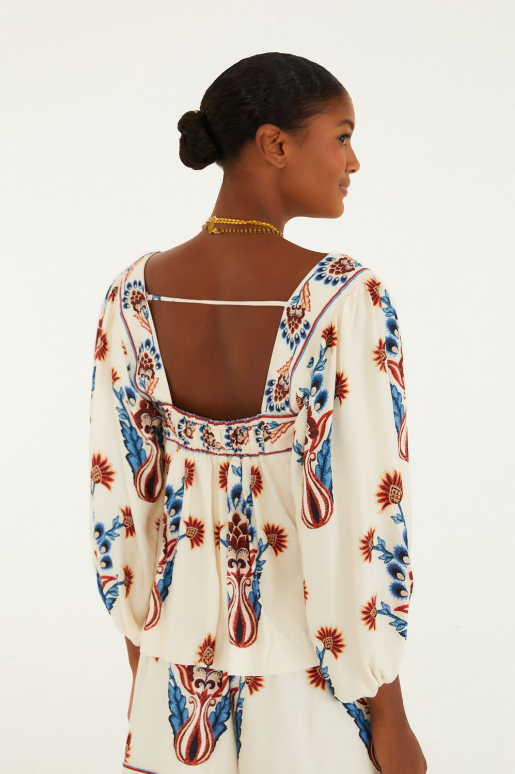 Bata Feminina Adriele 01 Estampada – Estilo Boho Sofisticado - Benui Store