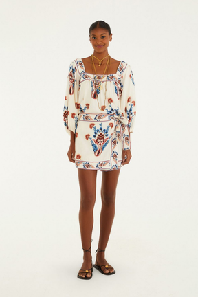 Bata Feminina Adriele 01 Estampada – Estilo Boho Sofisticado - Benui Store