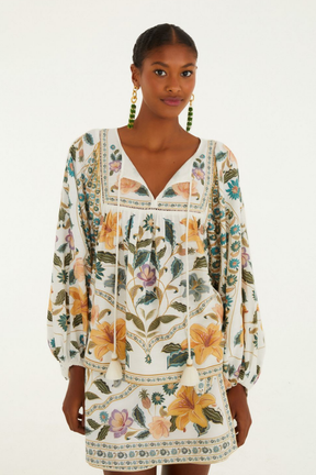 Bata Feminina Marcelle Estampada – Estilo Boho Elegante - Benui Store